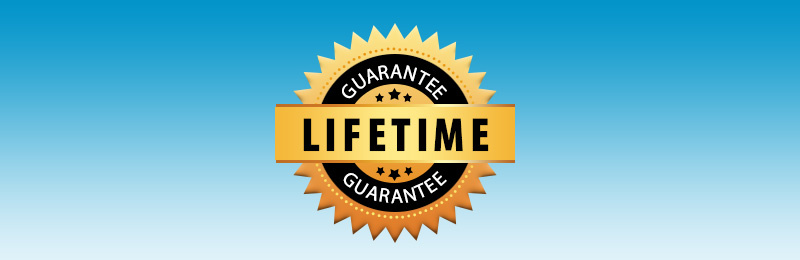 lifetime hypnosis guarantee badge